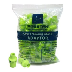 Prestan CPR Training Mask Adaptors (50 Pack)