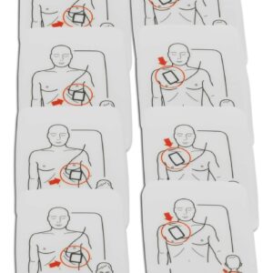 Adult/Child Replacement Training Pads with Pad Sensing System 4 Pk (8 pads)