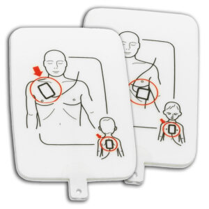Adult/Child Replacement Training Pads with Pad Sensing System (2 pads)