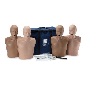 PRESTAN Adult Manikin w/ CPR Monitor 4 Pack