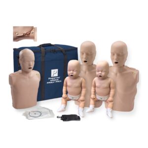 PRESTAN Professional Jaw Thrust Family Pack w/ CPR Monitor - Medium Skin
