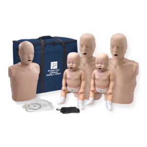 Prestan Family Pack (2 Adults, 1 Child, 2 Infants) w/CPR Feedback Monitor