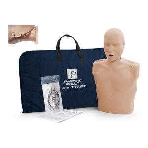 PRESTAN Professional Adult Jaw Thrust Manikin w/ CPR Monitor